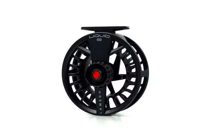 Lamson Liquid S HD Reel - Black - Waterworks Lamson -Fliegenrollen - 708332031227 - 1