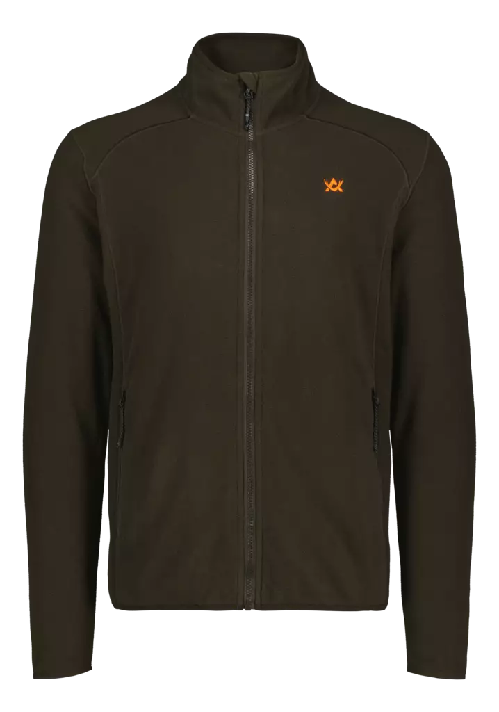 Alaska Kodiak Mens Fleece Jacket Brown - Jagdunterwäsche - 6438347054297 - 1