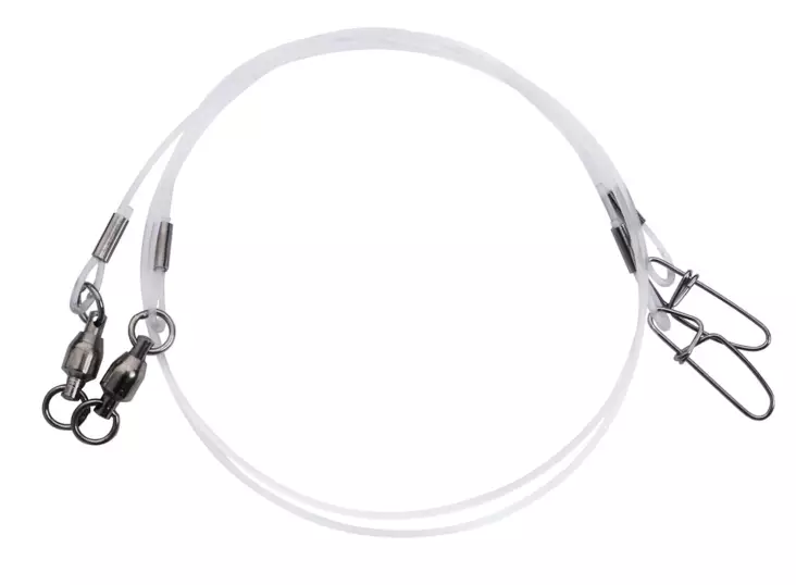 Fuo Pike Leaders - 0.90mm 40cm - 2pcs - Vorfächer - 028632944257 - 1