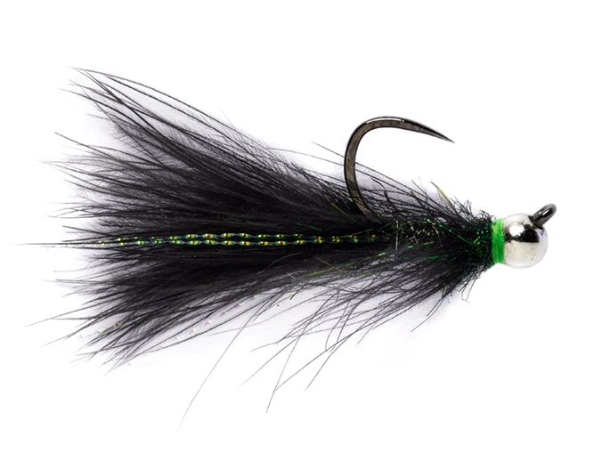 CDC Jig Streamer Black Barbless - Streamer und Wooly Buggers - 5054302059797 - 1