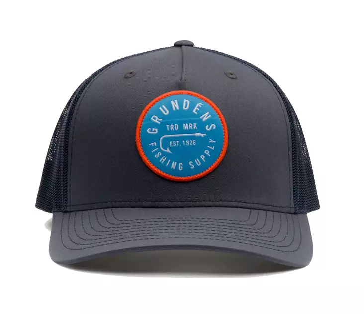 Grundens Hook Trucker FP Army Ombre Blue - Trucker-Kappen - 7332525291797 - 1