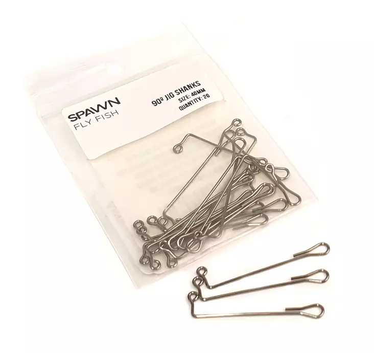 Spawn 90 Degree Jig Shank - Andere Fliegenbindematerialien - 860006000837 - 1