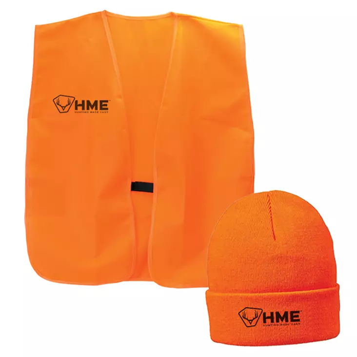 HME Orange Vest and Beanie - Jagdwesten - 888151024027 - 1