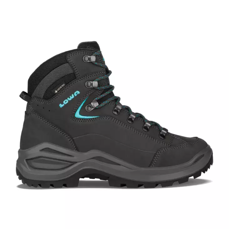 Lowa Renegade EVO GTX MID Ws Asphalt/Turquoise - Wanderschuhe - 4063606614077 - 1