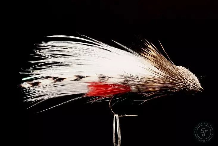 Marabou Muddler White Streamer - Streamer und Wooly Buggers - 8859202532817 - 1