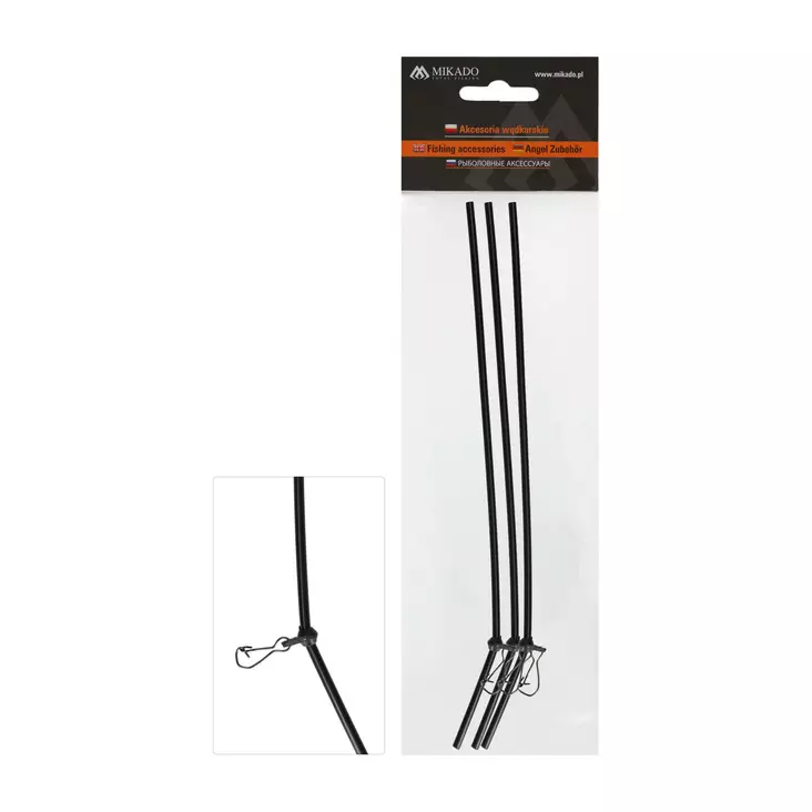 Mikado Anti-Tangle Tube with Snap 3 pcs - Feeder-Verbinder, Perlen & Stopper - 5900637108627 - 1