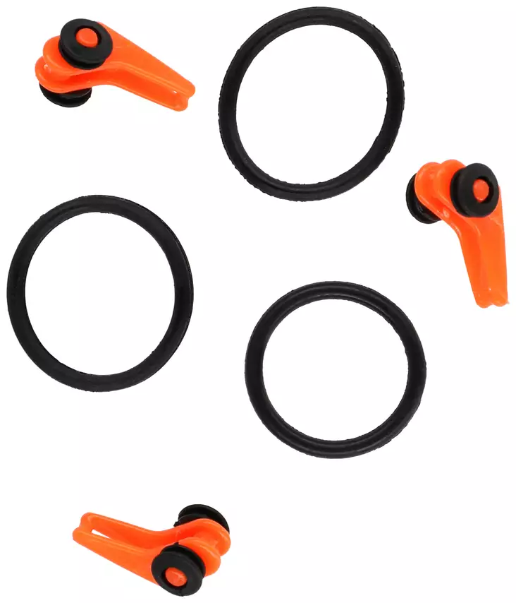 Mikado Lure Clip Orange 3kpl - Andere Werkzeuge und Zubehör - 5900637587507 - 1