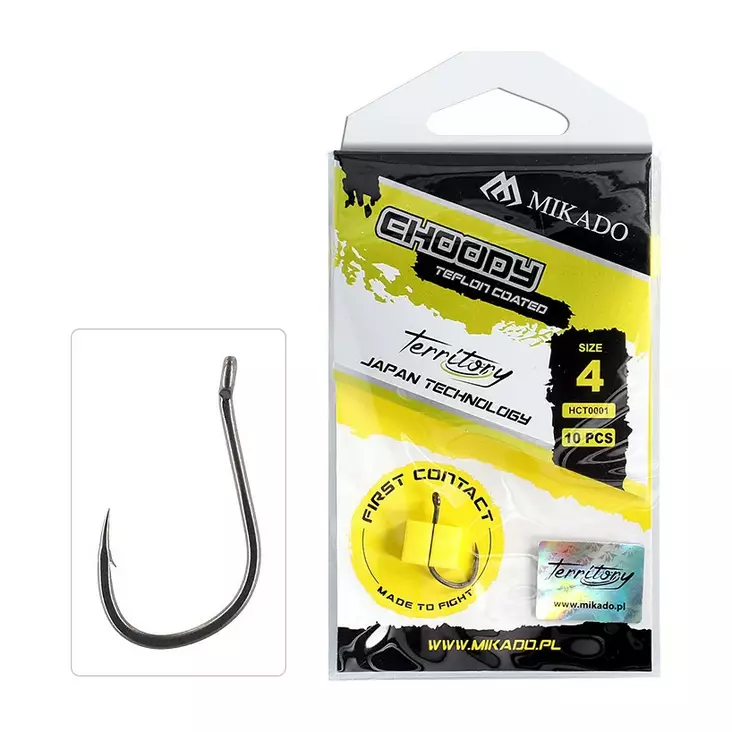 Mikado Territory Choody Teflon - Chod-, Stiff- & Zig-Haken - 5900637721857 - 1