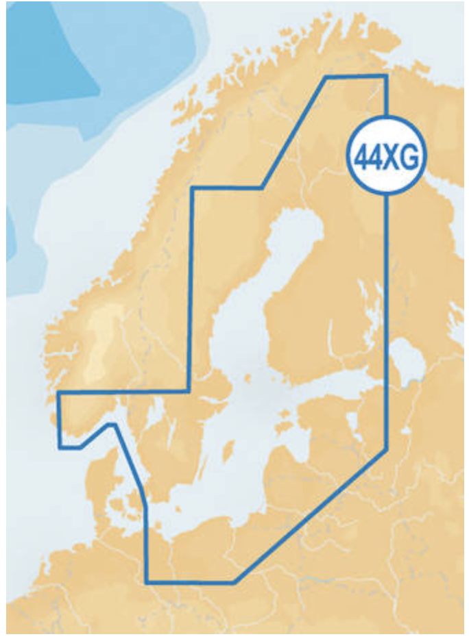 Navionics+ Gold 44XG - Finland Small Card For Old Models - Karten - 8054242902747 - 1