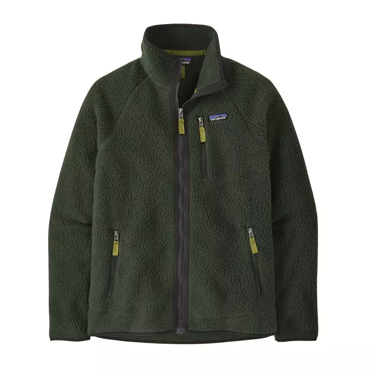 Patagonia Mens Retro Pile Jacket Old Growth Green - Isolierte Jacken - 198077201977 - 1