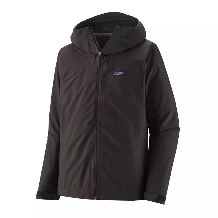 Patagonia M's Boulder Fork Rain Jacket Black - Hardshells für Herren - 196924671157 - 1