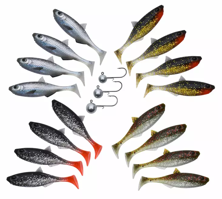 Patriot Baitfish 6cm Clear Water Mix - Klassische Weichköder - 6417512539357 - 1