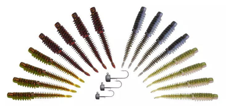 Patriot Sneaky 7,5cm Ned 16+3kpl Clearwa - Köder-Sortimente - 6417512543057 - 1