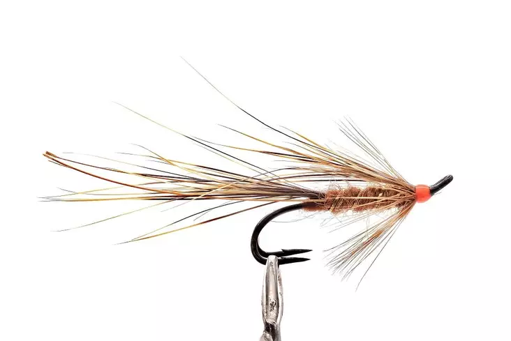 Sarvijaakko Natural Brown Salmon Fly - Doppelhaken-Lachsfliegen - 8859202531247 - 1