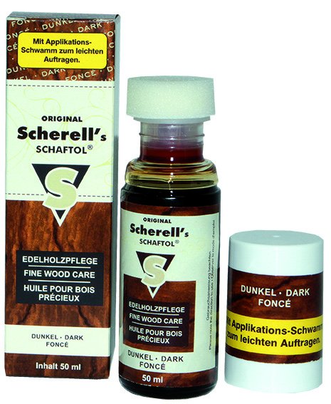 Scherell´s Schaftol Wood Care Dark - Holzöle - 4017777238167 - 1