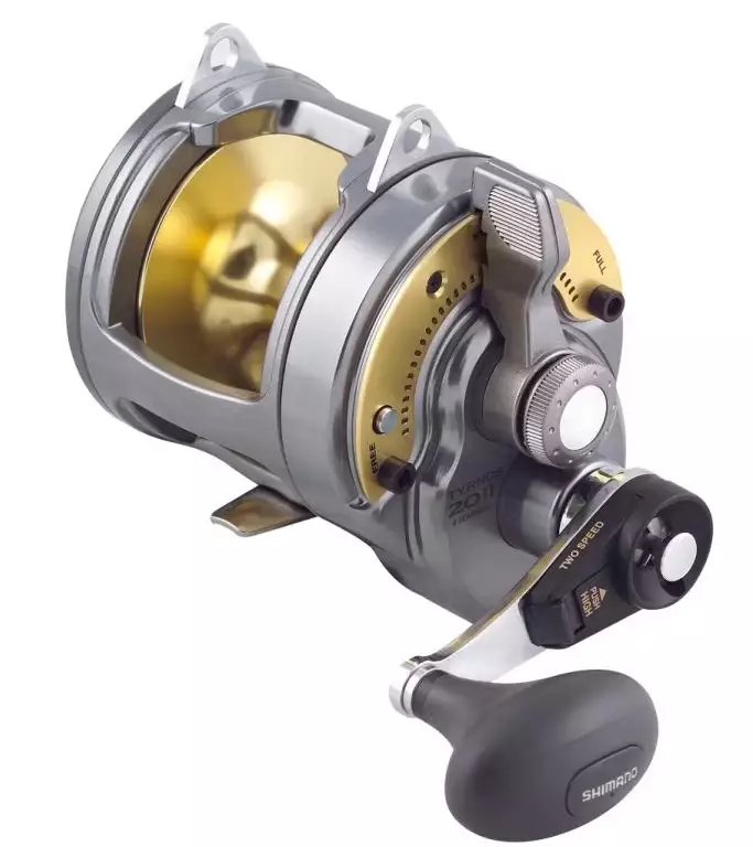 Shimano Tyrnos II 2-Speed - Große Meeresrollen - 0022255073707 - 1