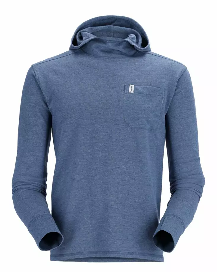 Simms Henry's Fork Hoody Navy Heather - Sweatshirts - 694264582947 - 2
