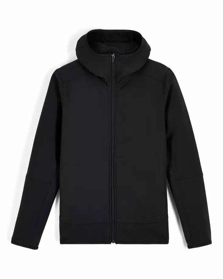 Simms Women's Strata 330 Full-Zip Hoody Black - Unterhemd - 694264701287 - 2