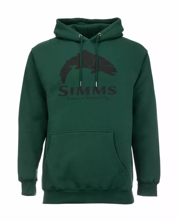 Simms Wood Trout Fill Hoody Forest -huppari - Sweatshirts - 694264580387 - 1