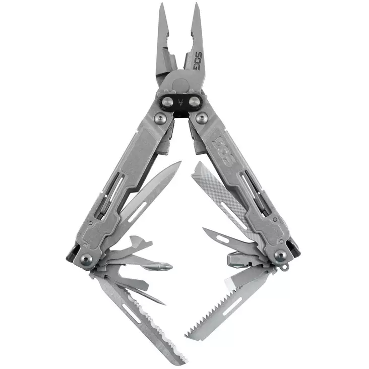 SOG Poweraccess Deluxe MT Stone Wash - Multifunktionale Werkzeuge - 729857008037 - 1