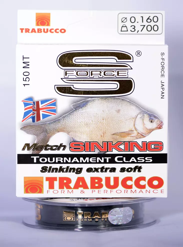 Trabucco S-Force Sinking - Nylon-Schnüre - 8054393019127 - 1