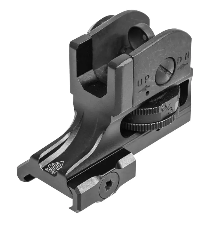 UTG Super Slim Fixed Rear Sight - Offene Visierungen für Gewehre - 4717385553057 - 1