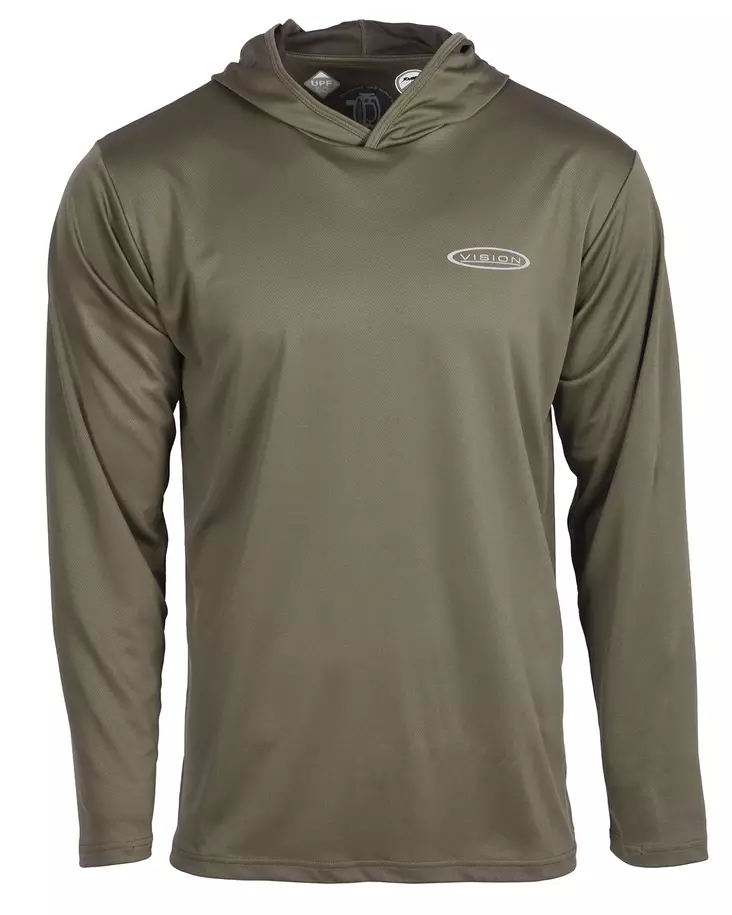 Vision Bamboo BUG & UV Hoodie Pale Olive - Sweatshirts - 6417512842747 - 1