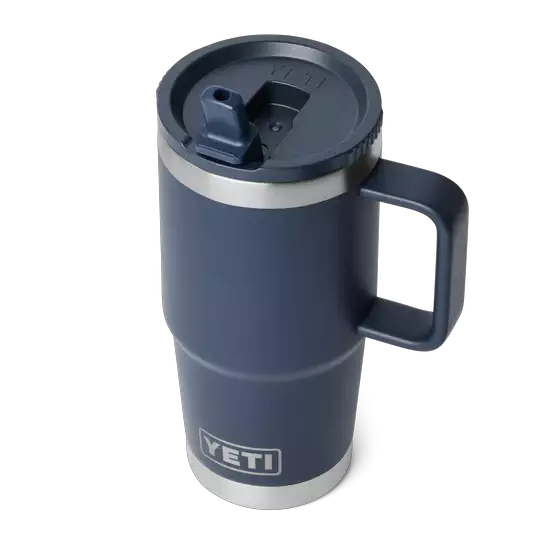 Yeti Rambler 20 OZ Travel Straw Mug Navy - Isolierte Flaschen und Becher - 888830503867 - 1
