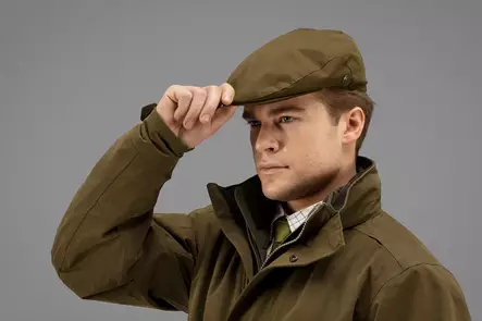Härkila Retrieve Flat Cap Warm Olive - Kopfbedeckungen - 5707335495048 - 2
