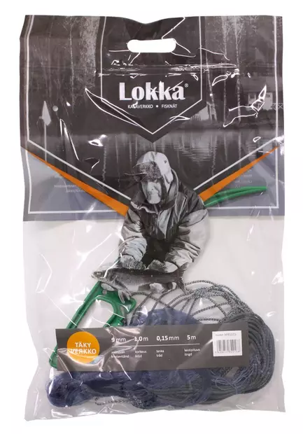 Lokka Täkyverkko 0,15 9mm 1m/5m - Netze - 6418252809168 - 1