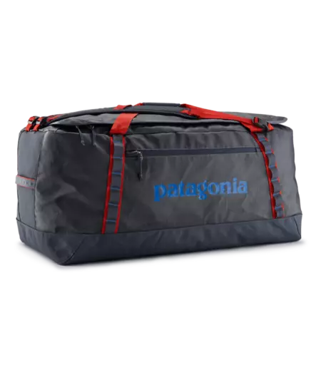 Patagonia Black Hole Duffel 100L Smolder Blue w/Amanita Red - Ausrüstungstaschen - 198077741978 - 1