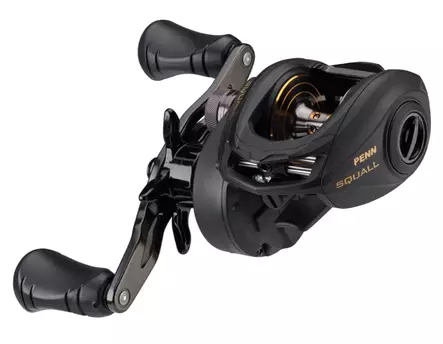 Penn Squall Low Profile - Niedrigprofil-Baitcast-Rollen - 031324177598 - 2