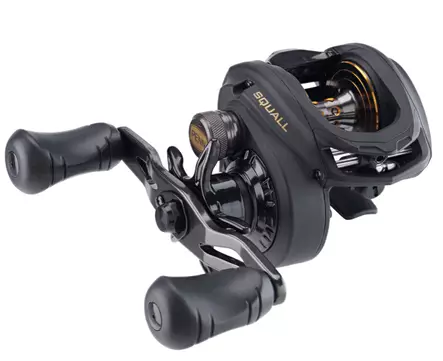 Penn Squall Low Profile - Niedrigprofil-Baitcast-Rollen - 031324177598 - 1