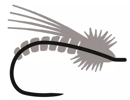 Tunca TE100 Barbless Caddis Pupae - Widerhakenlose Haken - 5420033690828 - 1