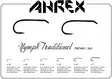 Ahrex FW561 Nymph Traditional Barbless - Widerhakenlose Haken - 023534438958 - 3