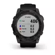 Garmin Fenix 7X Sapphire Solar Black DLC Titanium with Black Band - GPS-Geräte und Wearables - 753759278328 - 8