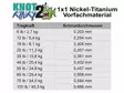 Knot 2 Kinky Titanium 4,5m - Vorfächermaterialien - 897721002068 - 3