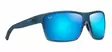 Maui Jim Alenuihaha - Blue Black Stripe with Blue Hawaii Lens - Glaslinsen - 603429067328 - 1