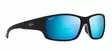 Maui Jim Local Kine - Soft Black Frame with Blue Hawaii Lens - Glaslinsen - 603429055578 - 1