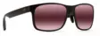 Maui Jim Red Sands Mat Black - Rose Lens - Kunststofflinsen - MM432-028 - 1