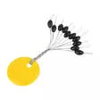 Mikado Rubber Stopper Oval - Feeder-Verbinder, Perlen & Stopper - 5900637753438 - 1