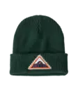 Patagonia Kids Logo Beanie Driftways Patch Cascade Green - Kappen - 198077432838 - 1