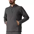 Patagonia Mens R2 TechFace Pullover Forge Grey - Fleece-Hemden - 198077378228 - 10