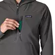 Patagonia Mens R2 TechFace Pullover Forge Grey - Fleece-Hemden - 198077378228 - 9
