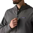 Patagonia Mens R2 TechFace Pullover Forge Grey - Fleece-Hemden - 198077378228 - 5