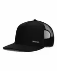Simms High Crown Flatbill Black - Kappen - 694264699928 - 2