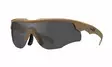 Wiley X WX Rogue Comm Grey & Clear & Light Rust - Matte Tan - Schießbrillen - 712316124348 - 5