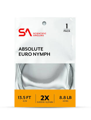 Scientific Anglers Absolute Euro Nymph Leader 13,5ft - Nylon-Vorfächer - 840309134828 - 1