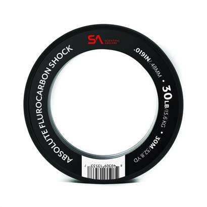 Scientific Anglers Absolute Fluorocarbon Shock Tippet - Fluorocarbon-Tippets - 840309135658 - 1