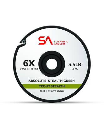 Scientific Anglers Absolute Trout Stealth Tippet - Nylon-Tippets - 840309135788 - 1